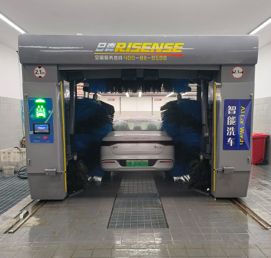 陕西比亚迪安装日森智能洗车机